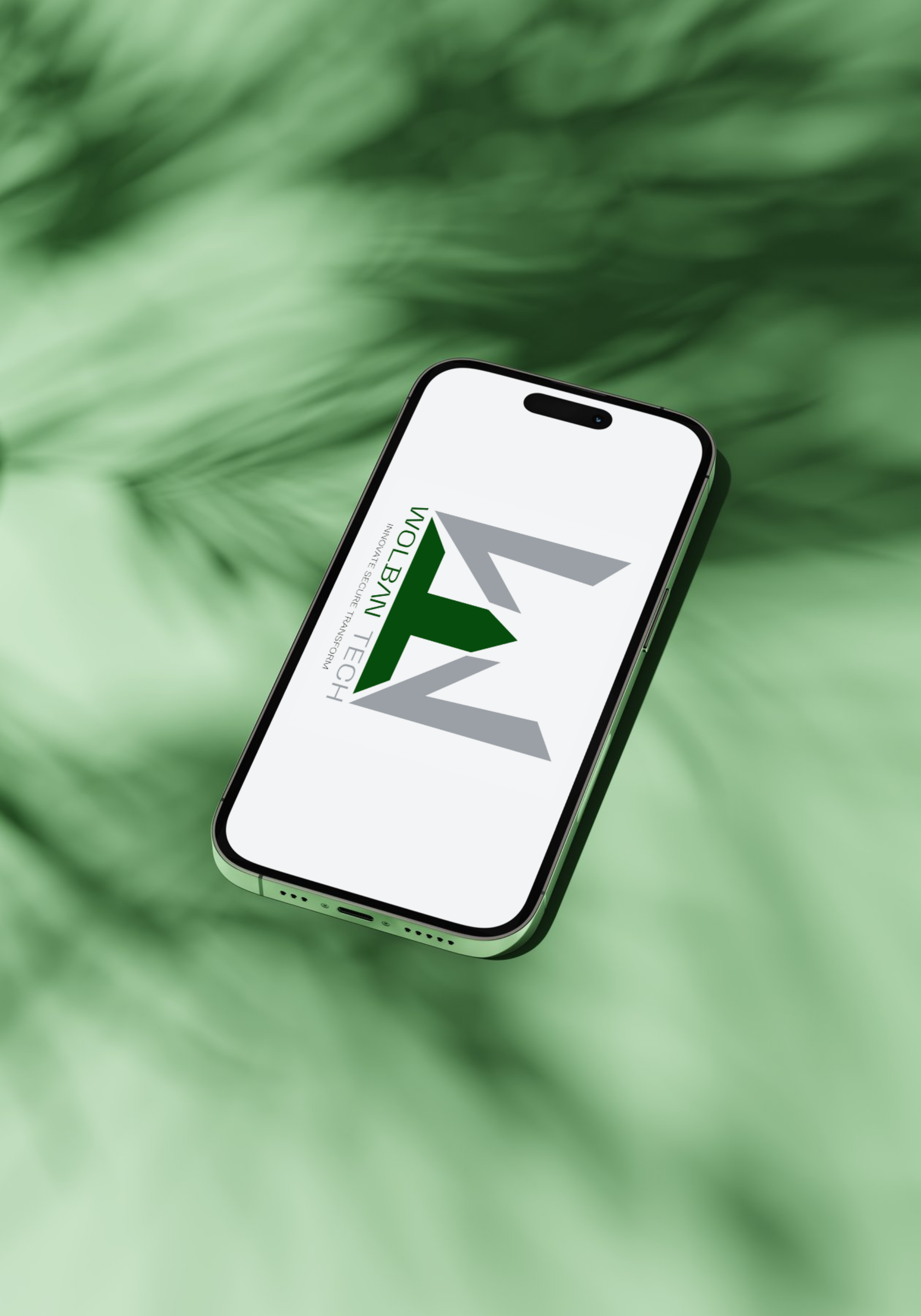 Wolban Tech mobile product on phone